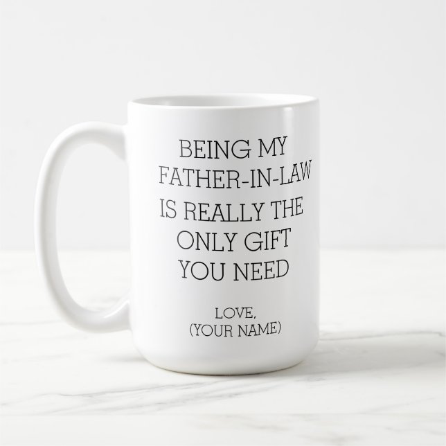 CANECA DE CAFÉ PAI NO DIA DE OS PAIS DE DIREITO (Esquerda)