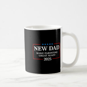 Caneca De Café Pai Novo Engraçado Est 2025 Faça a Paternidade Gra