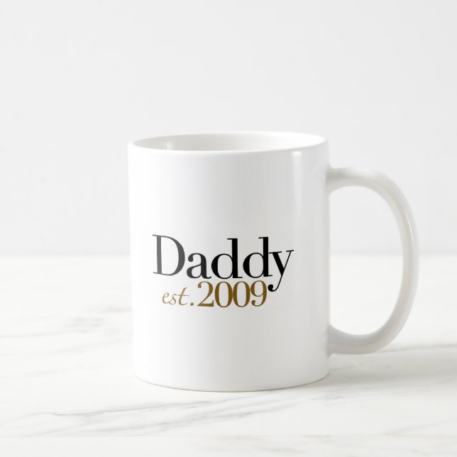 Caneca De Café Pai novo Est 2009 (Direita)