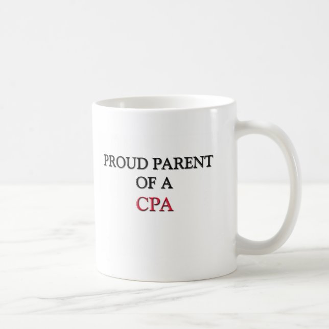 Caneca De Café Pai orgulhoso de CPA (Direita)