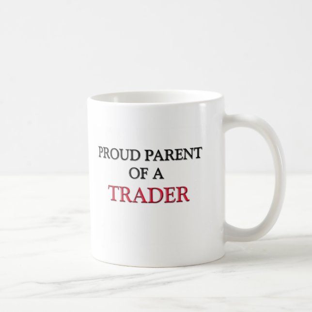 Caneca De Café Pai orgulhoso de um COMERCIANTE (Direita)