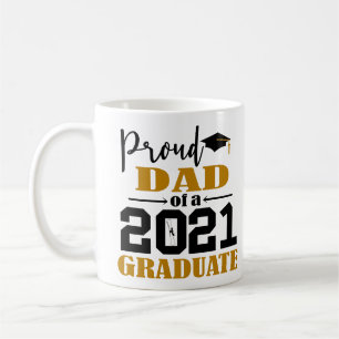 Caneca De Café Pai orgulhoso de um Formando 2021