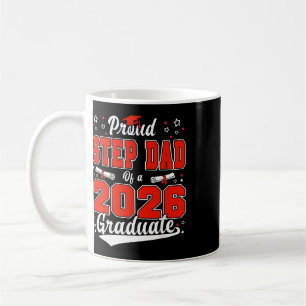 Caneca De Café Pai Orgulhoso De Um Graduado Da Turma De 2026 Seni