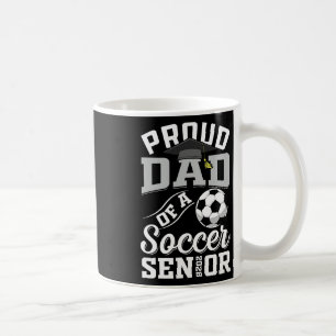 Caneca De Café Pai Orgulhoso De Um Veterano De Futebol Da Turma D