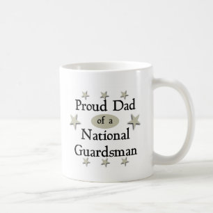 Caneca De Café Pai orgulhoso de uma guarda nacional