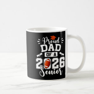 Caneca De Café Pai Orgulhoso Minimalista 2026 Futebol Sénior