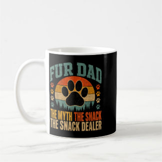 Caneca De Café Pai Peludo O Mito O Lanchinho Divertido Pata de Ca