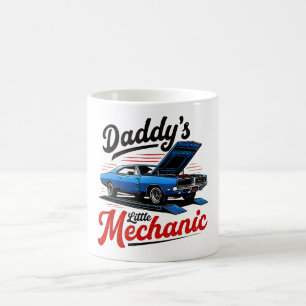 Caneca De Café Pai Pequeno Clássico De Carro Que Guarda Mug,