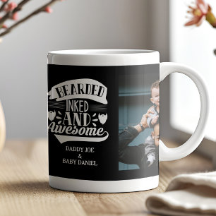 Caneca De Café Pai Personalizado Inteiro 2 Fotografado