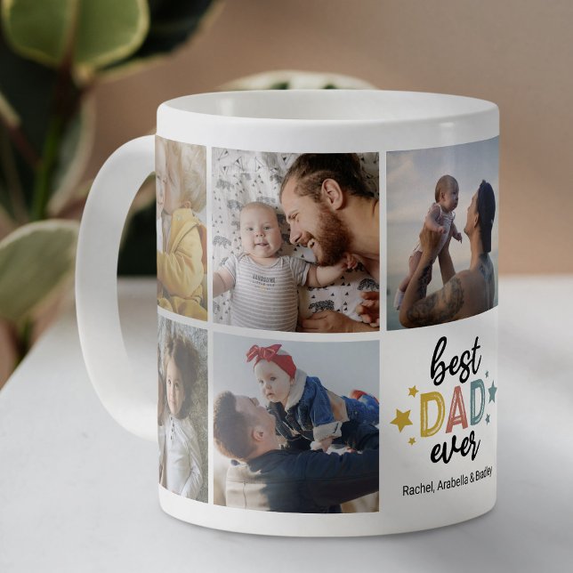 Caneca De Café Pai Personalizado O Melhor Café De Foto (Criador carregado)