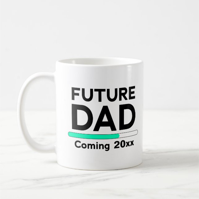Caneca De Café Pai personalizado para o futuro em 2023 (Esquerda)