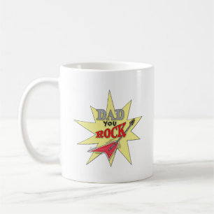 Caneca De Café Pai Que Você Rocha