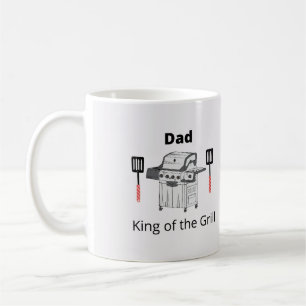 Caneca De Café Pai rei do grill
