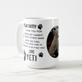 Caneca De Café PAI RONCO DA CANECA! CARO CAFÉ do animal de