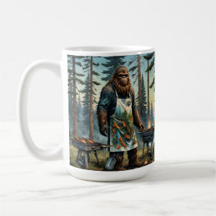 Caneca De Café Pai Sasquatch Fish Grillmaster