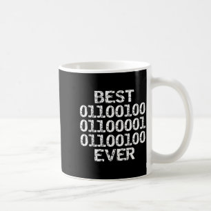 Caneca De Café Pai Sempre Em Engenheiro De Software Código Binári