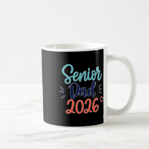 Caneca De Café Pai Sênior 2026 Orgulhoso Pai De Um Formando Da Tu