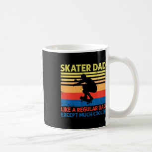 Caneca De Café Pai Skatista Como Um Pai Normal Exceto Que Muito M
