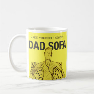Caneca De Café Pai Sofá Mug