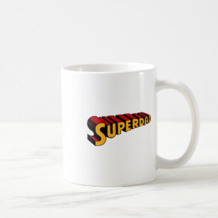 Caneca De Café Pai Super Pai Super-Pai Funny Super-Herói