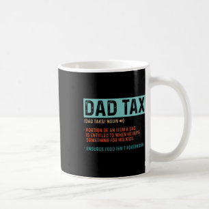 Caneca De Café Pai Tax Definition Men Funny Dia de os pais 1