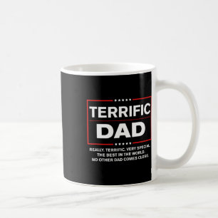Caneca De Café Pai Terrível - Presente Divertido do Dia dos Pais