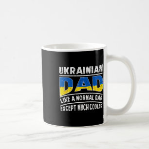 Caneca De Café Pai ucraniano como um normal, exceto um Papai muit