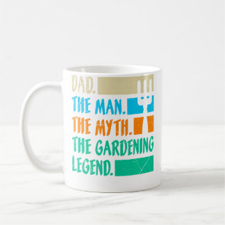 Caneca De Café Pai Um Homem O Mito A Lenda Do Jardim Jardinagem