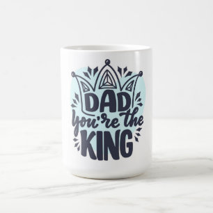 Caneca De Café Pai Você é o Rei