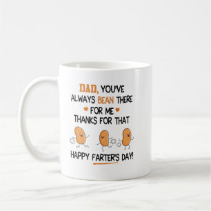 Caneca De Café Pai Você sempre esteve lá para mim Feliz Fa Engraç