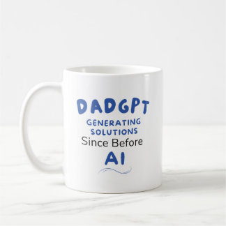 Caneca De Café PaiGPT AI Divertido Pai