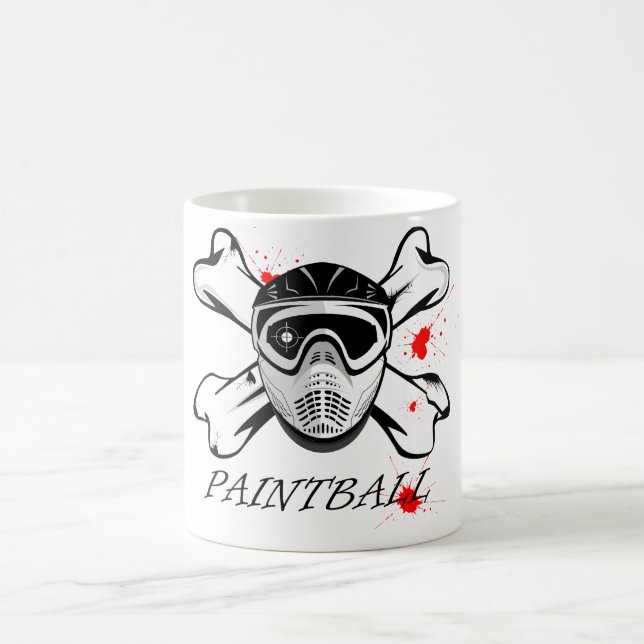 Caneca De Café Paintball (Centro)