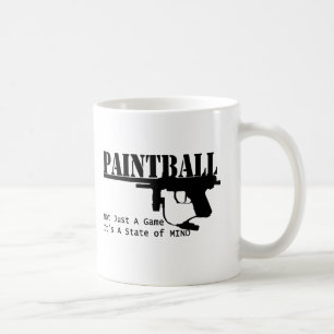 Caneca De Café Paintball/Um estado mental
