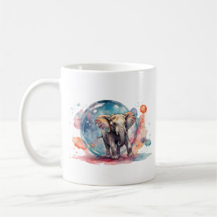 Caneca De Café Painterly The Elephant Painting Creative Elephant