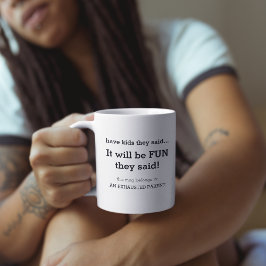 Caneca De Café Pais Engraçados | Madre Padre Mug Personalizado