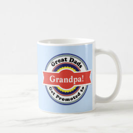 Caneca De Café Pais excelentes São Promovidos Para O Vovô Mug