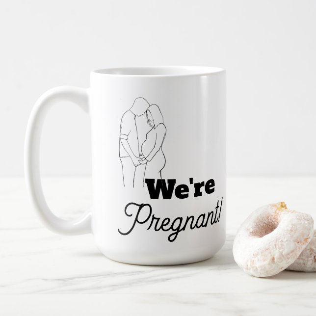 Caneca De Café Pais Futuros Renda Falsa (Com Donut)