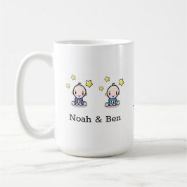 Caneca De Café Pais Gêmeos Presentes: Nós Amo-Te Mug, Dois Rapaze