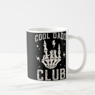 Caneca De Café Pais Legal engraçados Clube Retro Skeleton Pai