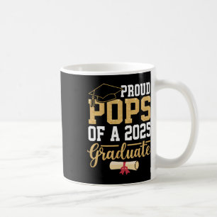 Caneca De Café Pais Orgulhosos de uma Turma de Formandos de 2025
