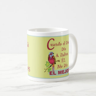Caneca De Café Pais - Quando Deus Deu Esp