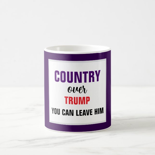 Caneca De Café País sobre galho Você Pode Deixá-Lo (Centro)