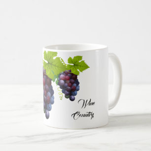 Caneca De Café País Vinho