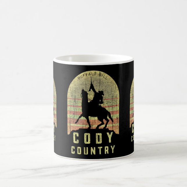 Caneca De Café País Wyoming de Cody (Centro)