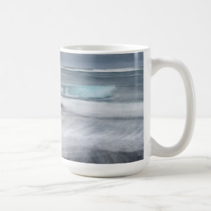 Caneca De Café Paisagem agitada com gelo, Islândia
