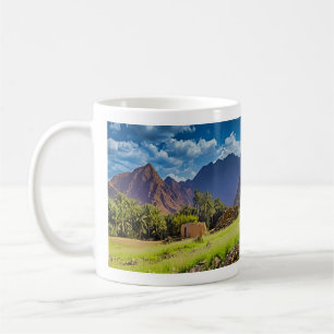 Caneca De Café Paisagem Cênica dos Emirados Árabes Unidos