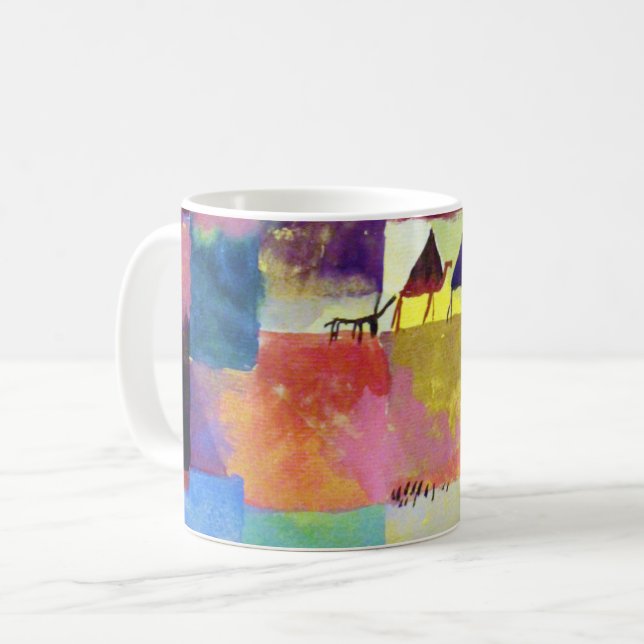 Caneca De Café Paisagem com Camelos, Paul Klee (Frente Esquerda)
