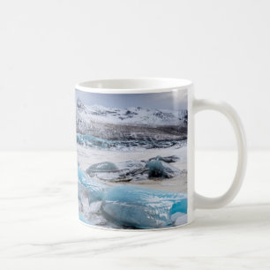 Caneca De Café Paisagem de gelo glaciar, Islândia