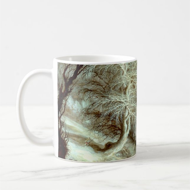 Caneca De Café Paisagem de inverno Gijsbrecht Leytens (Esquerda)