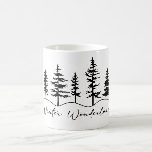 Caneca De Café Paisagem de Inverno Maravilhosa